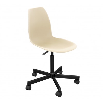 Стул подъемно-поворотный Sheffilton SHT-ST29/S155 бежевый/черный